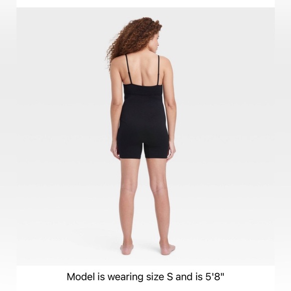 New Colsie women’s cut out ribbed romper Black Large - Picture 7 of 8
